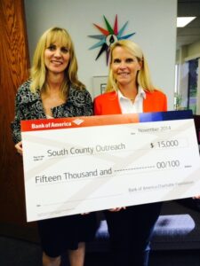 BofA check presentation